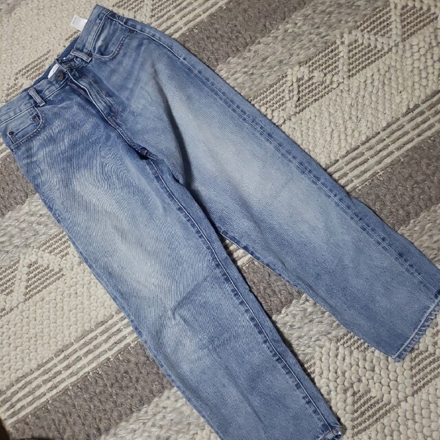 moussy マウジー JW SELVEDGE WIDE TAPERED ブルー