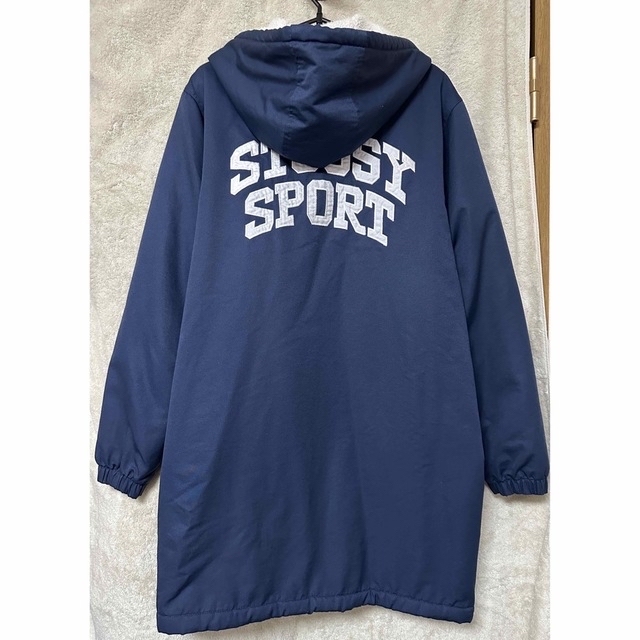 STUSSY x CHAMPION ボアベンチコート STUSSY x CHAMPION ボアベンチコート