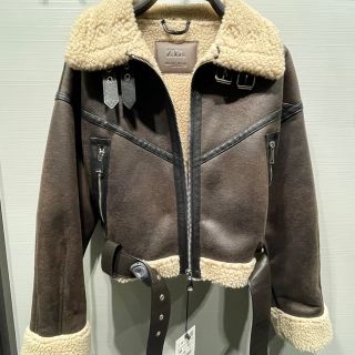 ZARA - 【1/27までの出品】ZARA クロップドダブルフェイスジャケットの