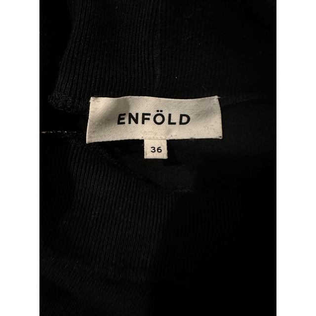 ENFOLD☆ホリデーコレクション KNIT-NECK DRESS