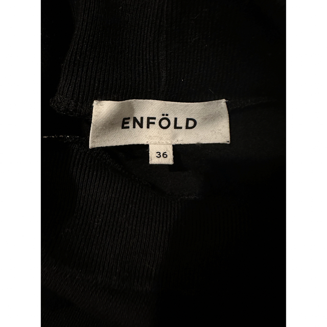 ENFOLD(エンフォルド)のENFOLD☆ホリデーコレクション KNIT-NECK DRESS レディースのワンピース(ロングワンピース/マキシワンピース)の商品写真