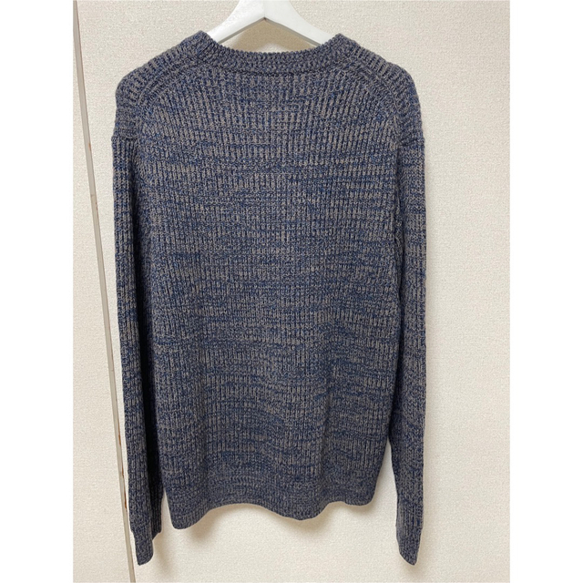 MUJI (無印良品)(ムジルシリョウヒン)の無印良品 残糸で編んだクルーネックセーター メンズのトップス(ニット/セーター)の商品写真