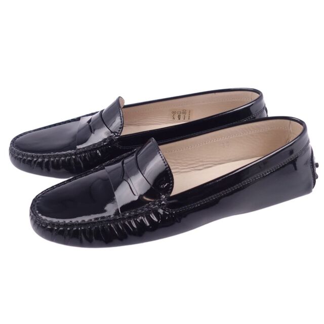 TOD’S トッズ レザーローファー ブラック 39