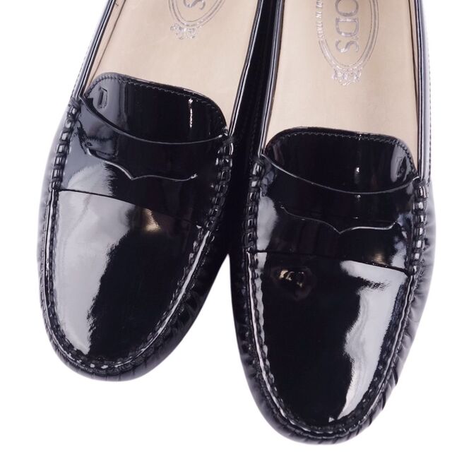 TOD’S トッズ レザーローファー ブラック 39