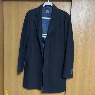 ユニクロ(UNIQLO)のメンズ古着　チェスターコート　バルーンフード　ジャケット　アウター　ユニクロ(チェスターコート)