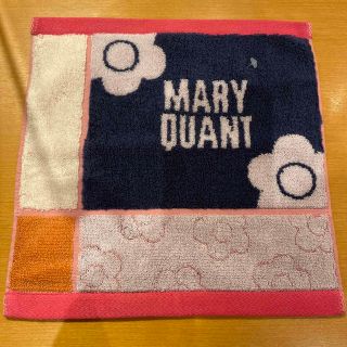 マリークワント(MARY QUANT)のマリークワントタオルハンカチネイビー(ハンカチ)