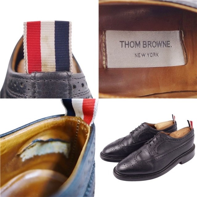 15万程度で購入THOM BROWNE 革靴　25.5〜26cm