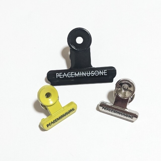 PEACEMINUSONE(ピースマイナスワン)の🌼PMO ピンバッジ ③セット🌼G-DRAGON ジヨン クリップ エンタメ/ホビーのアニメグッズ(バッジ/ピンバッジ)の商品写真