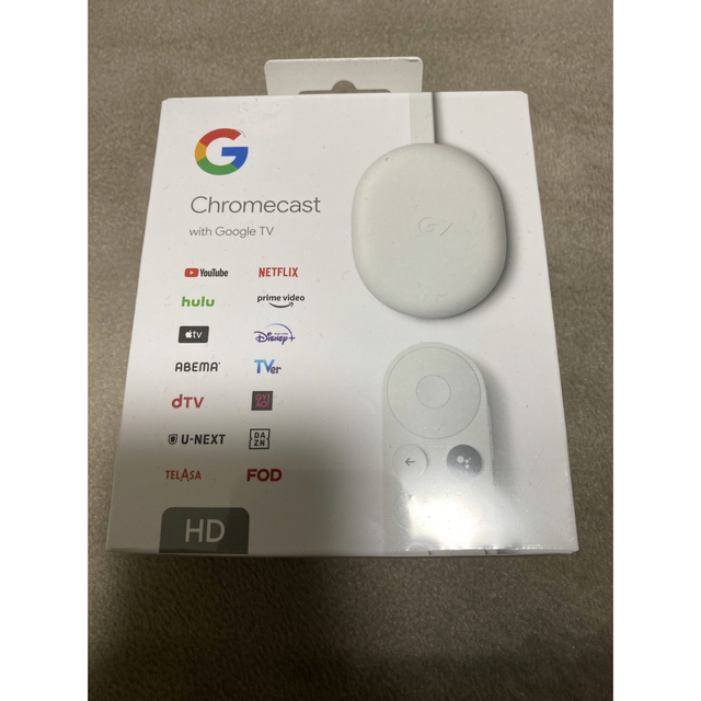 Google(グーグル)のGoogle Chromecast HD スマホ/家電/カメラのテレビ/映像機器(映像用ケーブル)の商品写真