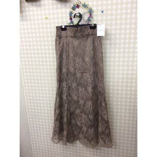 ナチュラルクチュール(natural couture)の【新品】natural coutureレースロングスカート(ロングスカート)