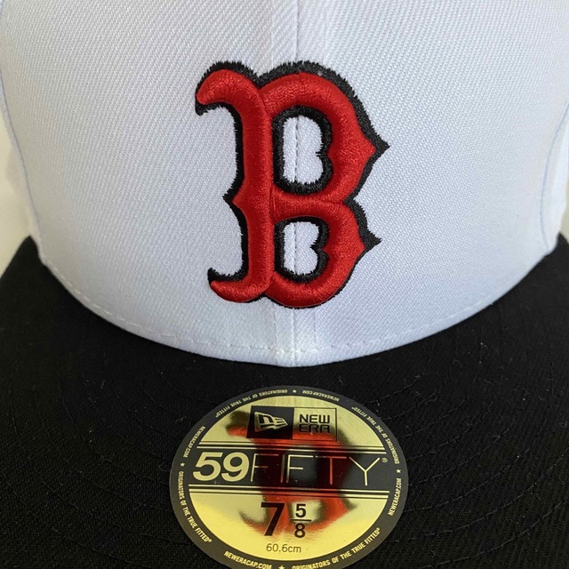 NEW ERA - New Era Cap ツバ裏グレー 5/8 ニューエラ レッドソックス