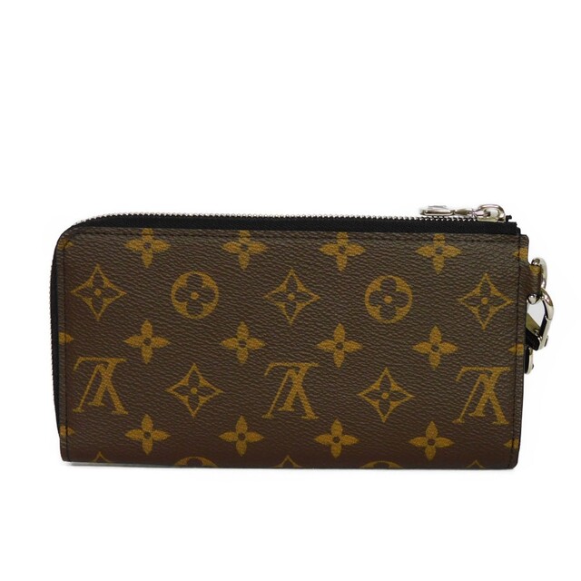 LOUIS VUITTON(ルイヴィトン)のルイ・ヴィトン ジッピー・ドラゴンヌ L字ファスナー モノグラム マカサー ノワール 長財布 M69407 メンズのファッション小物(長財布)の商品写真