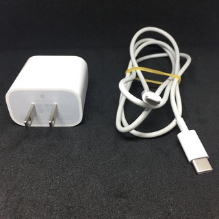アップル(Apple)のNo.354 Apple 18W USB-C A1720 充電器　ACアダプタ(バッテリー/充電器)