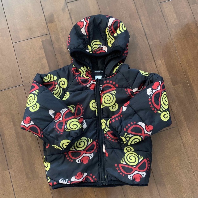 HYSTERIC MINI(ヒステリックミニ)のヒスミニ90 キッズ/ベビー/マタニティのキッズ服女の子用(90cm~)(コート)の商品写真