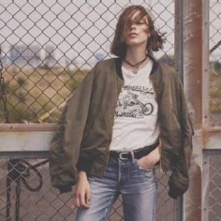 マウジー(moussy)の【プロフ読んで下さい様専用】マウジー ヴィンテージ MA-1(ブルゾン)