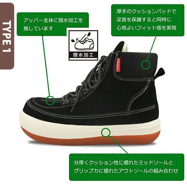 GODDESS ゴッデス マウンテンボーダー 厚底スニーカー メンズの靴/シューズ(ブーツ)の商品写真
