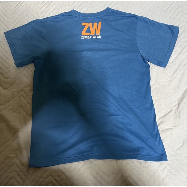 Zumba(ズンバ)のZUMBA ズンバ　Tシャツ　ブルー　XL メンズのトップス(Tシャツ/カットソー(半袖/袖なし))の商品写真