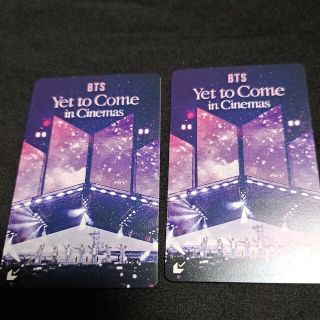 BTS Yet To Come in Cinemas　2枚セット(その他)