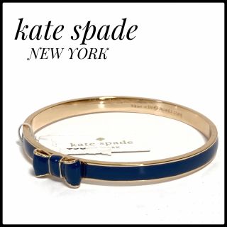 ケイトスペードニューヨーク(kate spade new york)のレア品✨ 新品タグ付✨ ケイトスペイド リボン バングル(ブレスレット/バングル)