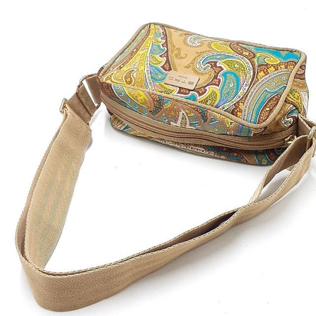 超美品 エトロ ETRO ショルダーバッグ ペーズリー柄 20-22112312