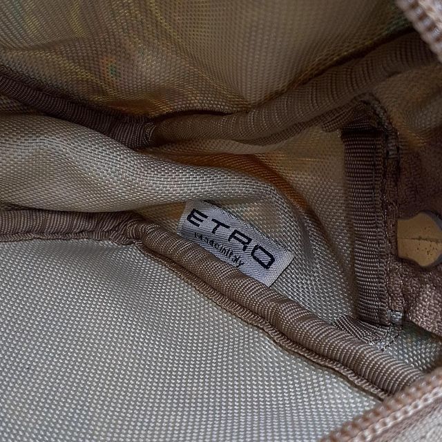 超美品 エトロ ETRO ショルダーバッグ ペーズリー柄 20-22112312