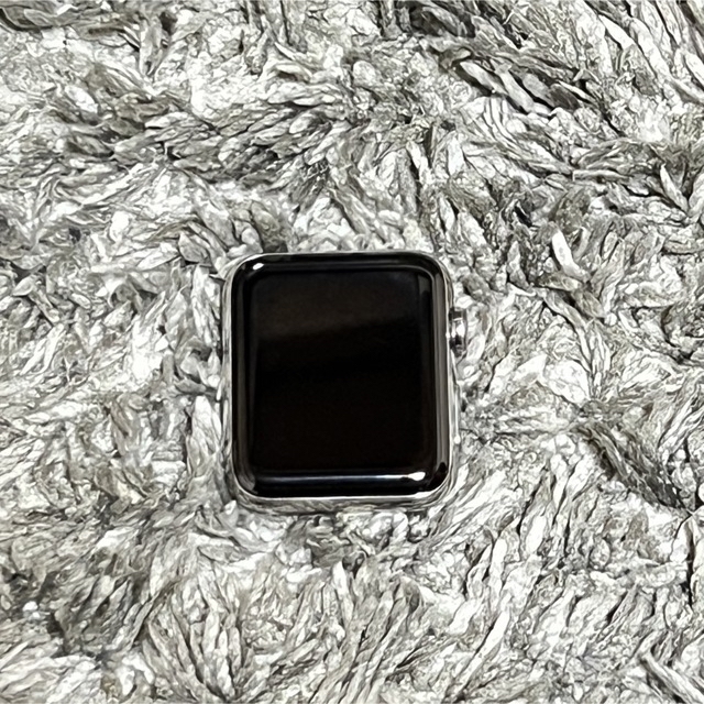 Apple Watch(アップルウォッチ)の【ジャンク品】Apple Watch 3 42mm 本体　ベルト付き メンズの時計(腕時計(デジタル))の商品写真