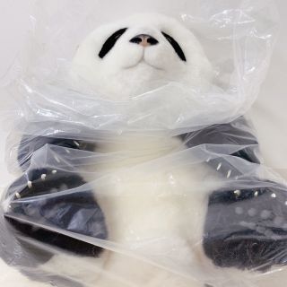 パンダファクトリー ウール100% 和花 パンダ 3ヶ月 リアルぬいぐるみ
