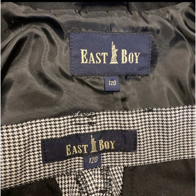 EASTBOY(イーストボーイ)のイーストボーイ フォーマルスーツ　上下セット  120 男の子 キッズ/ベビー/マタニティのキッズ服男の子用(90cm~)(ドレス/フォーマル)の商品写真