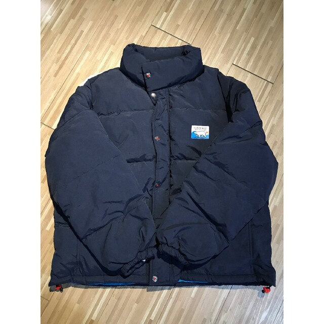送料無料(沖縄配送) HUMANMADE DOWNJACKET バックロゴダウン L