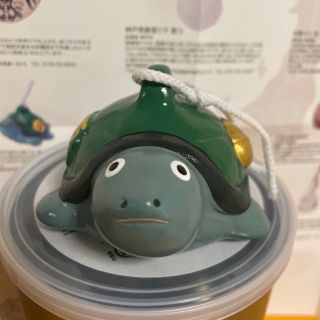 ムジルシリョウヒン(MUJI (無印良品))の無印良品　福缶　縁起物　長州土鈴 亀 (置物)