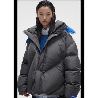 ザラ(ZARA)のADERERROR オーバーサイズ キルティングジャケット　ダウン　ペディン(ダウンジャケット)