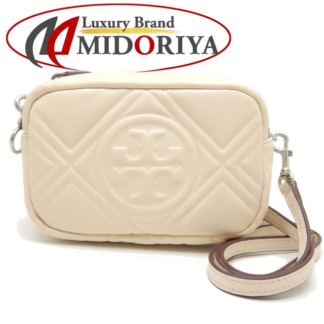 トリーバーチ Tory Burch 斜め掛けショルダーバッグ レザー ベージュ / 250046