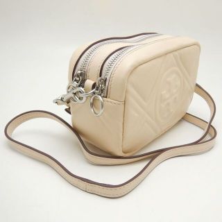 トリーバーチ Tory Burch 斜め掛けショルダーバッグ レザー ベージュ / 250046