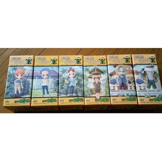 ワンピースワールドコレクタブルフィギュア　vol.12ワーコレ　6個セット