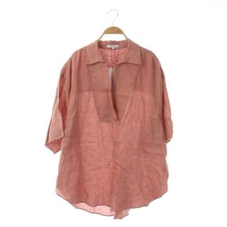 ニジュウサンク(23区)の23区 21SS LIBECO スキッパー シャツ ブラウス 九分袖(その他)