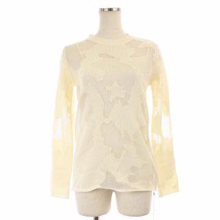 アメリヴィンテージ(Ameri VINTAGE)のアメリヴィンテージ 22SS DEVORER SHEER KNIT ニット(カットソー(長袖/七分))