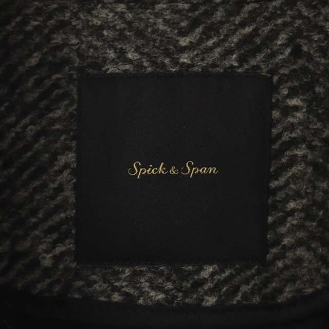 Spick & Span(スピックアンドスパン)のスピック&スパン 22AW Wスライバーヘリンボーンミドルコート アウター レディースのジャケット/アウター(その他)の商品写真