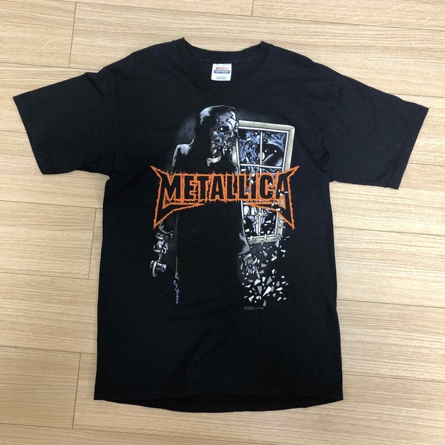 Tシャツ/カットソー(半袖/袖なし)値下げ‼️メタリカ　METALLICA  バンドTシャツ　パスヘッド