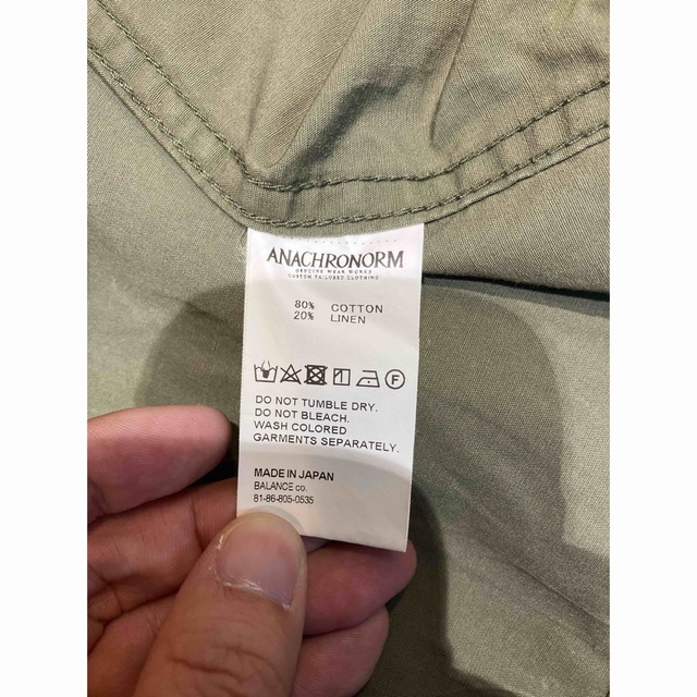 anachronorm(アナクロノーム)のセール　アナクロノーム　スイングトップブルゾン メンズのジャケット/アウター(ブルゾン)の商品写真