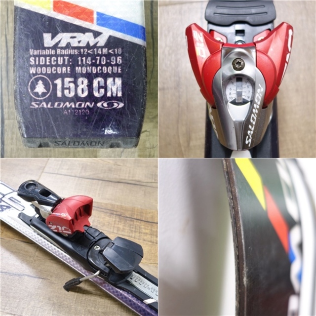 SALOMON - サロモン SALOMON 24HOURS RACE 158cm ビンディング SALOMON - サロモン SALOMON 24HOURS RACE 158cm ビンディング