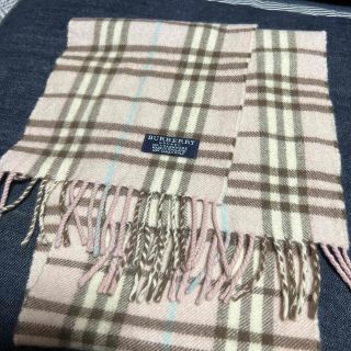 バーバリー(BURBERRY)のバーバリー　カシミヤマフラー(マフラー/ショール)