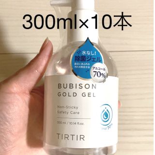 ティルティル　ブディソンゴールドジェル　アルコールジェル　300ml10本(アルコールグッズ)