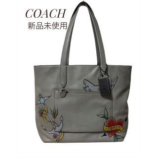 美品❣️希少❣限定❣COACHコーチブランド大容量トートバッグ可愛い