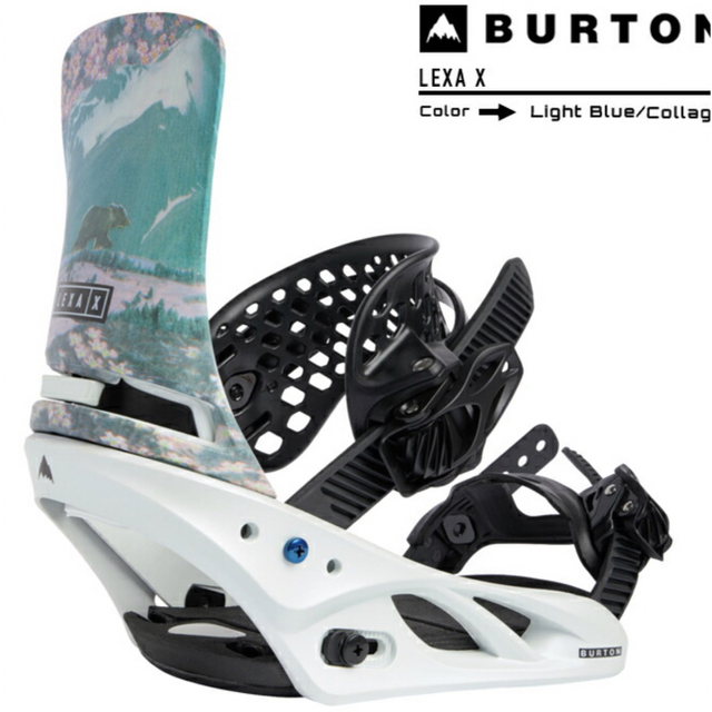 BURTON(バートン)の新品未使用 22-23 BURTON LEXA X バインディング  M サイズ スポーツ/アウトドアのスノーボード(バインディング)の商品写真