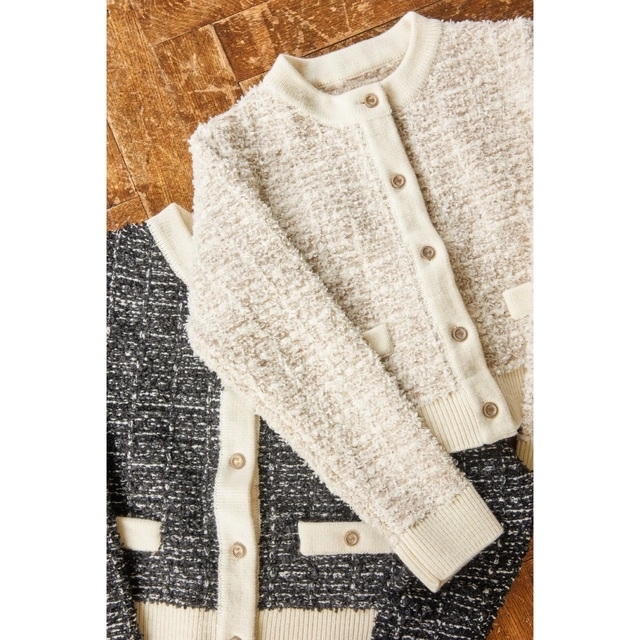 Her lip to Mercer Tweed Cardigan Her lip to Mercer Tweed Cardigan