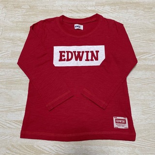 エドウィン(EDWIN)のエドウィン　EDWIN トップス  ロングTシャツ　ロンT キッズ　100(Tシャツ/カットソー)