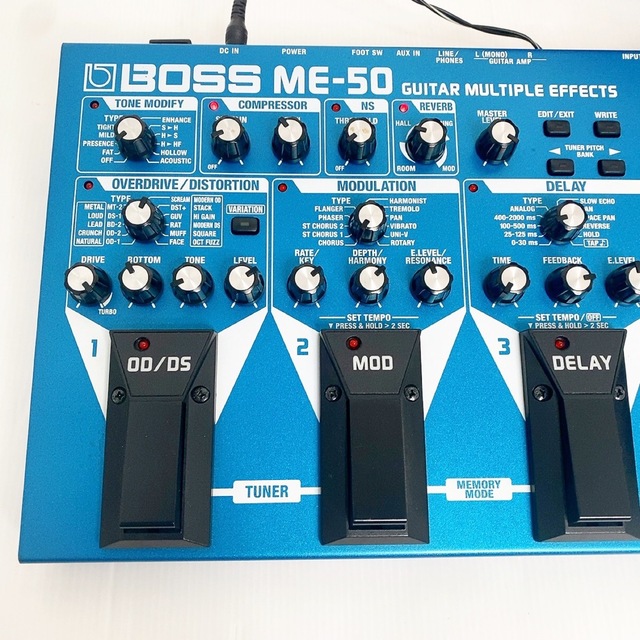 アウトレット 長島 価格 【極上品】BOSS ME-50 ギターマルチ