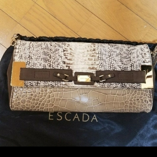ESCADA(エスカーダ)のESCADA　型押しツーウェイバッグ レディースのバッグ(その他)の商品写真