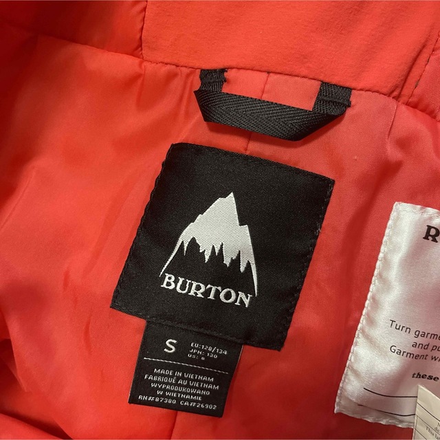 BURTON(バートン)の【cocamo様専用】バートン スノーウェア  S 125 130 135 スポーツ/アウトドアのスノーボード(ウエア/装備)の商品写真