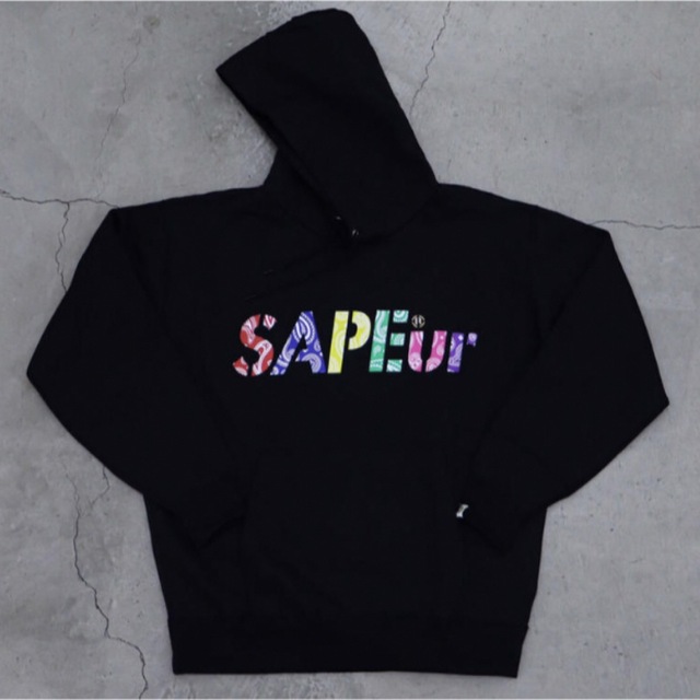 SAPEur FUTURE PACK Hoodie Gray (L)